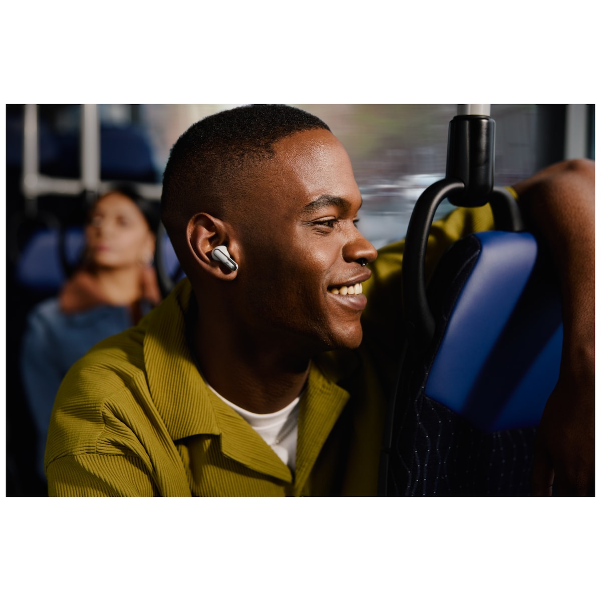 JBL Live Flex 3 helt trådløse in-ear hodetelefoner (sølv)