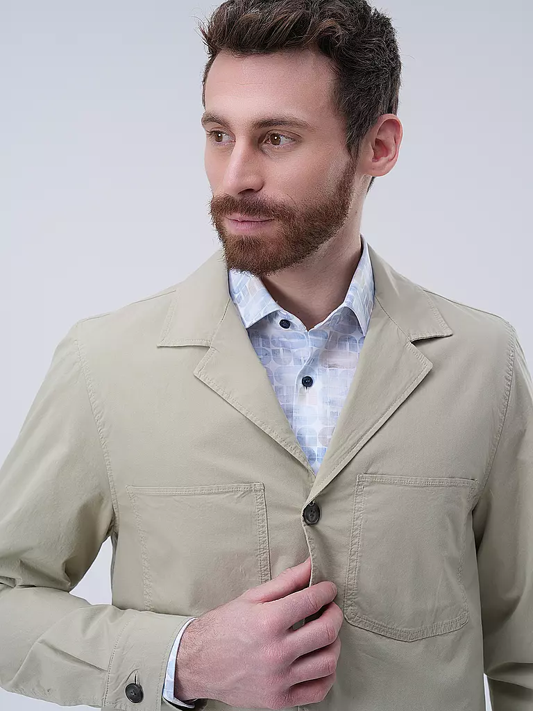 OFFICINE GENERALE Overshirt beige