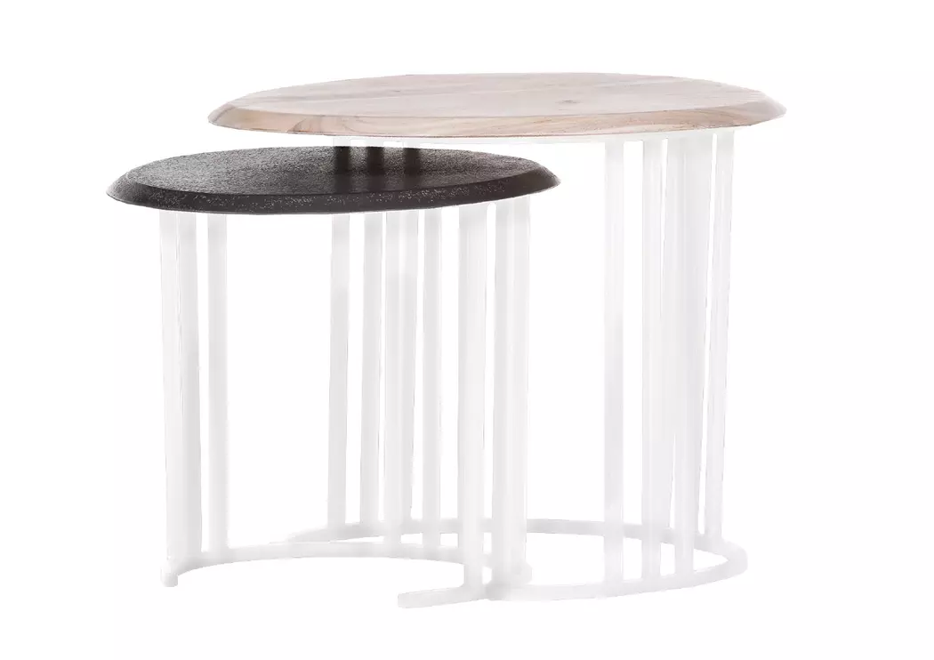 2-Satztisch Ivory
