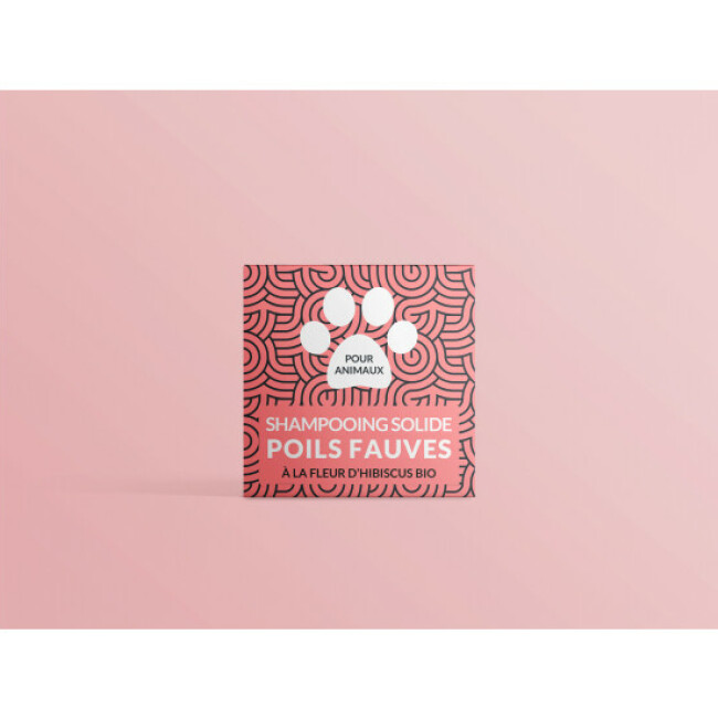Shampoing solide Naiomy poils fauves ou roux