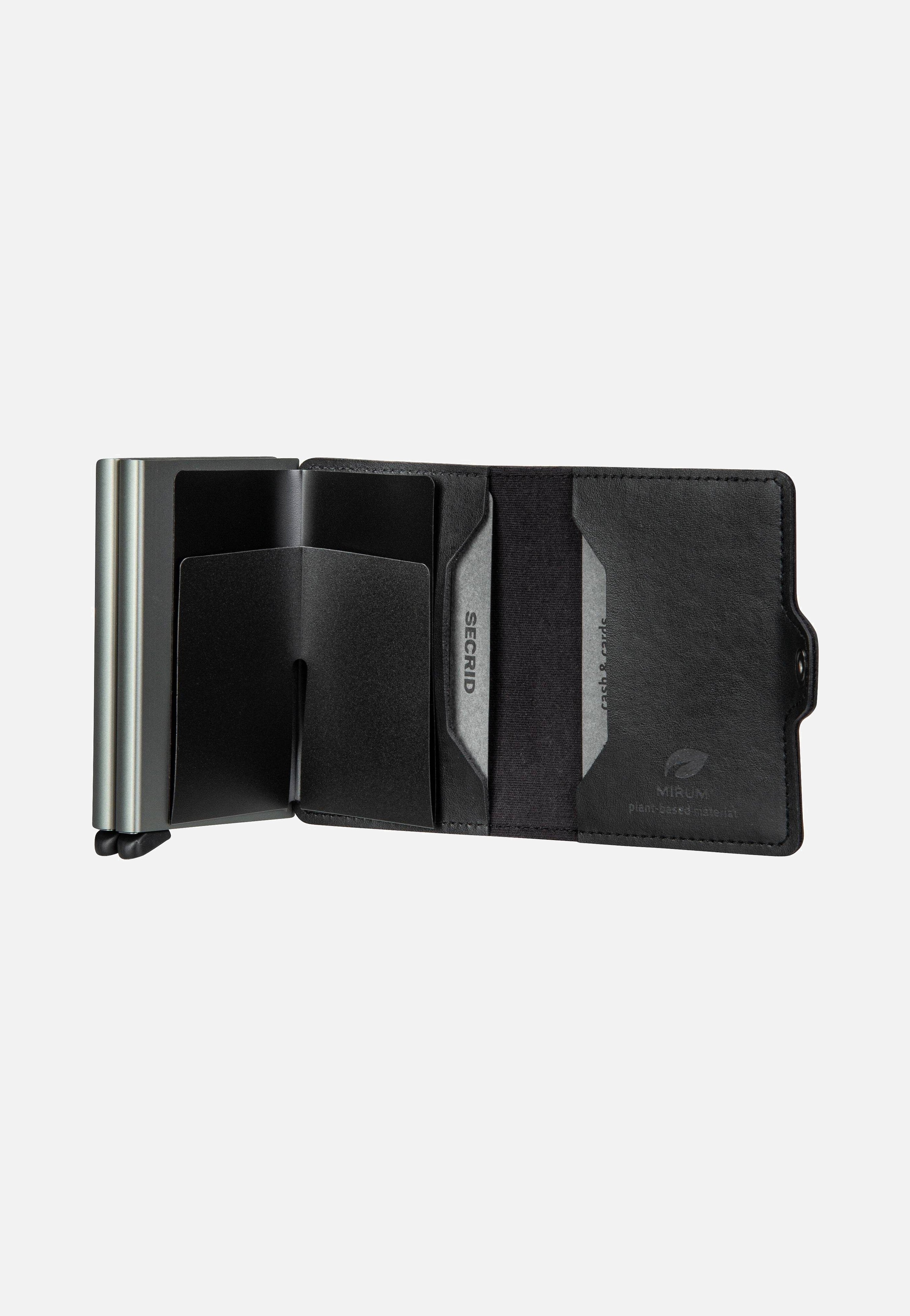 Twinwallet Mirum Plant-Based Black - Portemonnaie