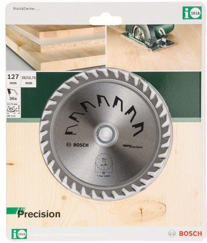 Bosch - Cirkelzaagblad Precision - 127mm - 36 Tanden