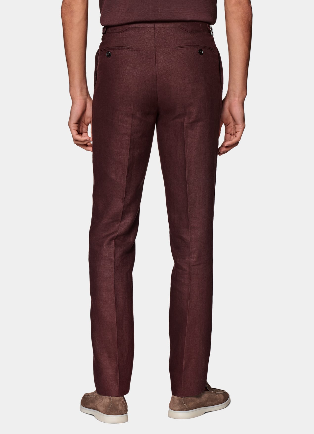 Costume Havana coupe Tailored bordeaux