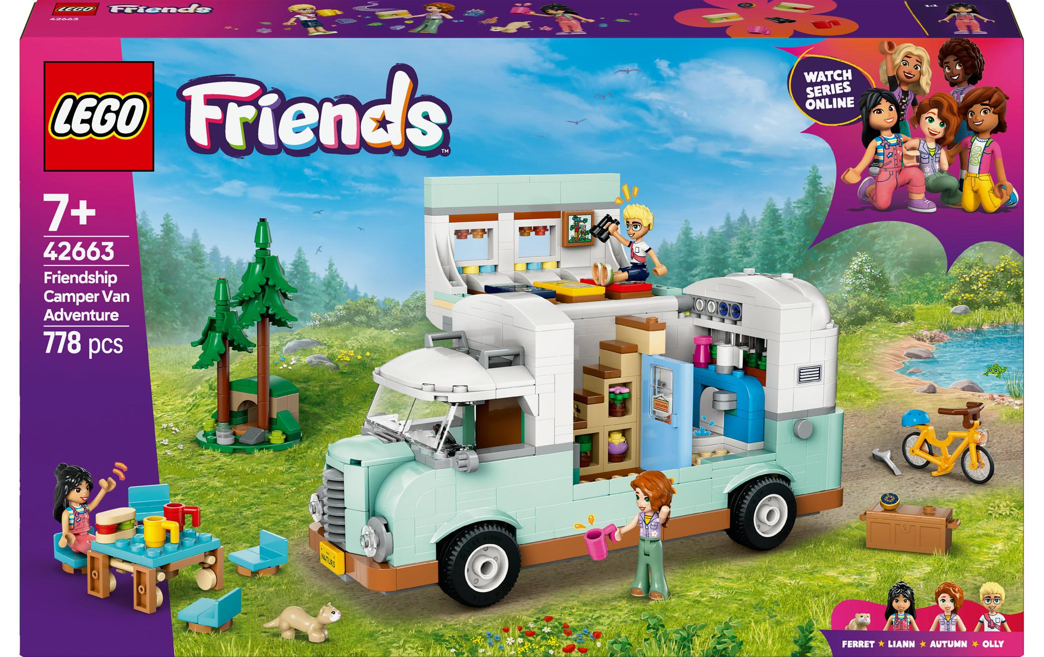 Friends Wohnmobil 42663Vielseitiges Spielset für Freundschaftsgeschichten und jede Menge Rollenspiele