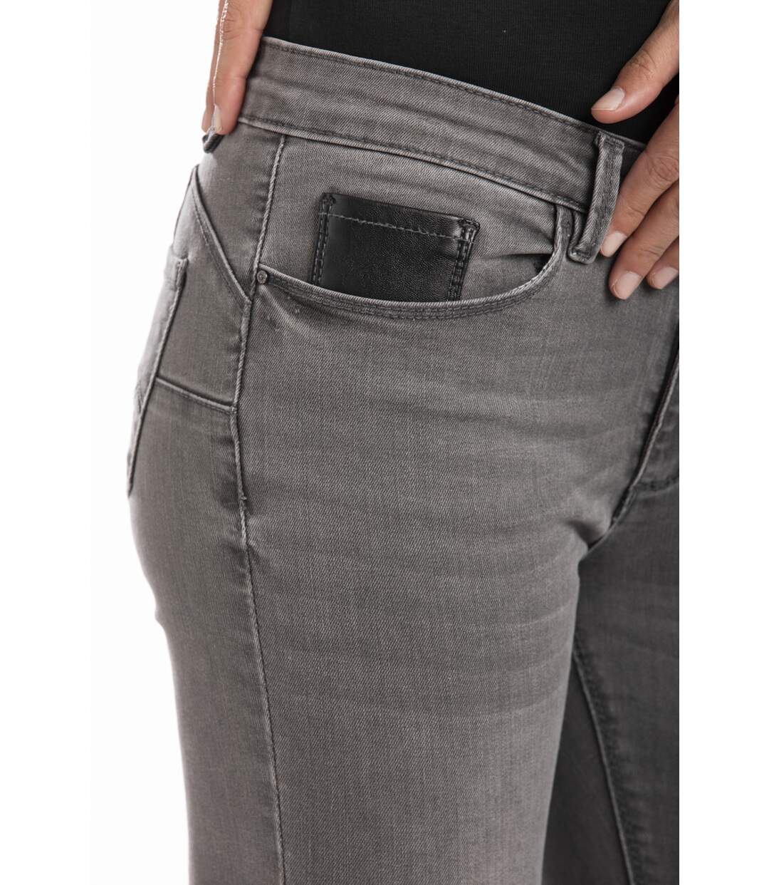 Jeans slim push up LORETA GRIS