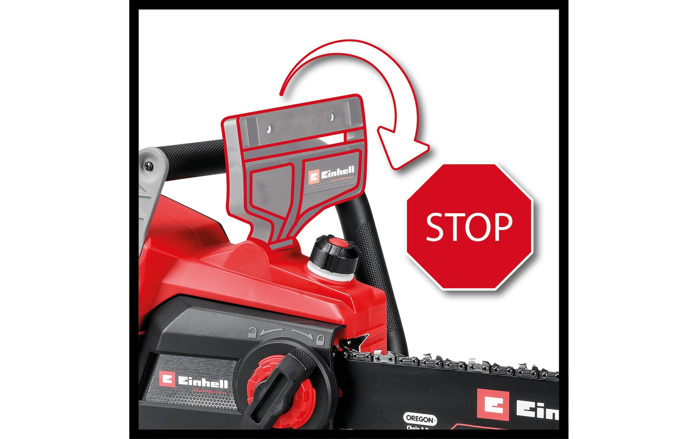 Einhell Akku-Kettensäge »GP-LC 36/40 Li BL 2 x 4.0Ah+Twinch Kit«