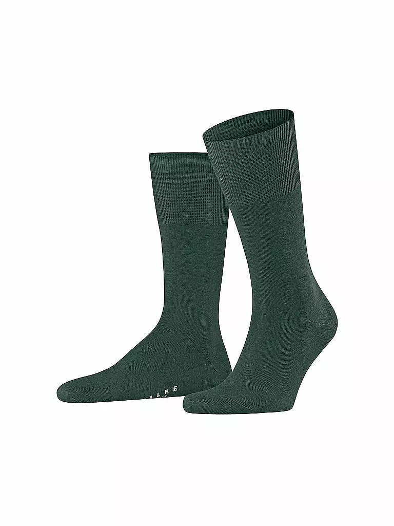 FALKE Socken Airport hunter green olive