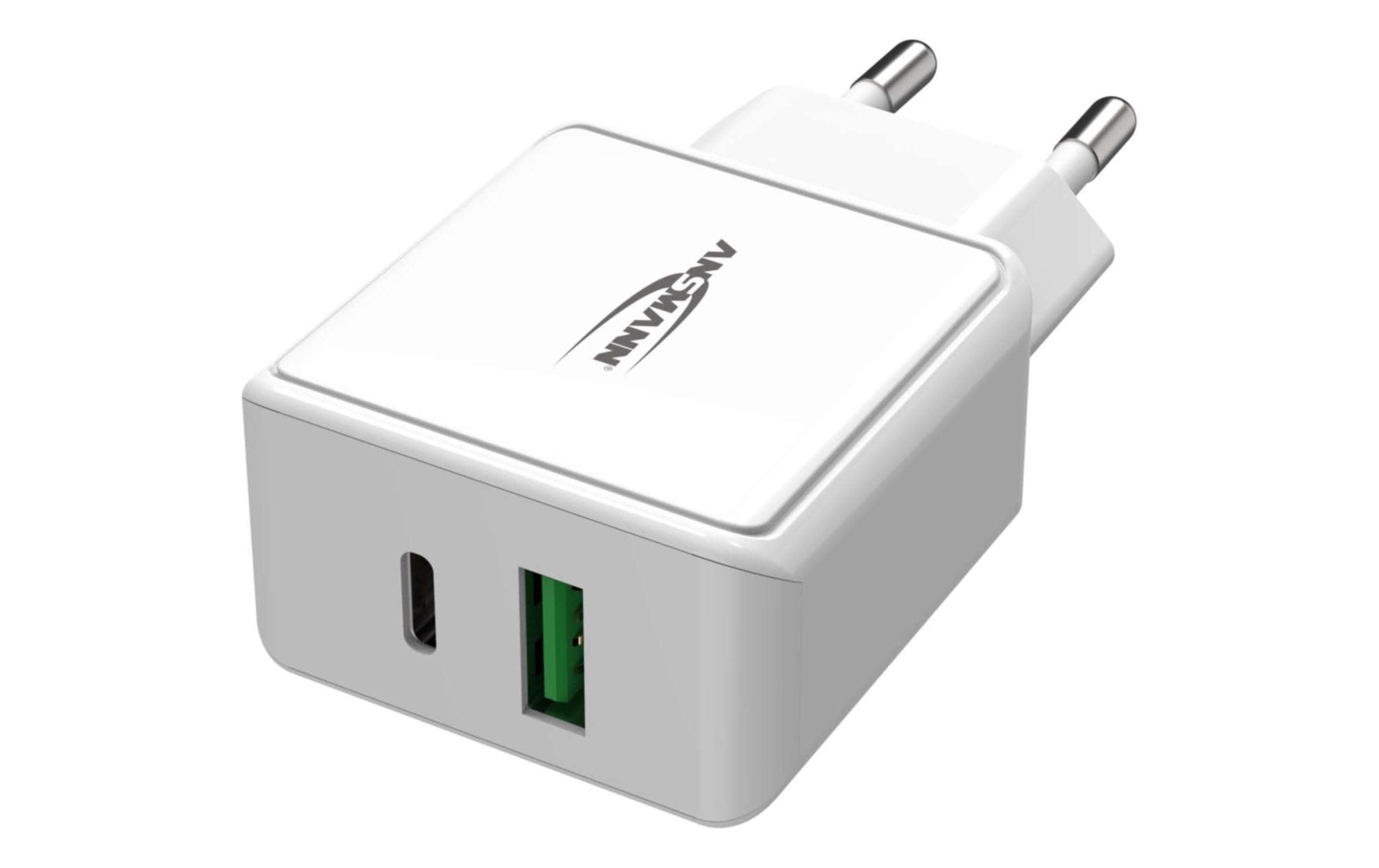 USB-Wandladegerät Home Charger HC218PD, 18 W, WeissLeistungsstarker Indoor USB-Ladeadapter