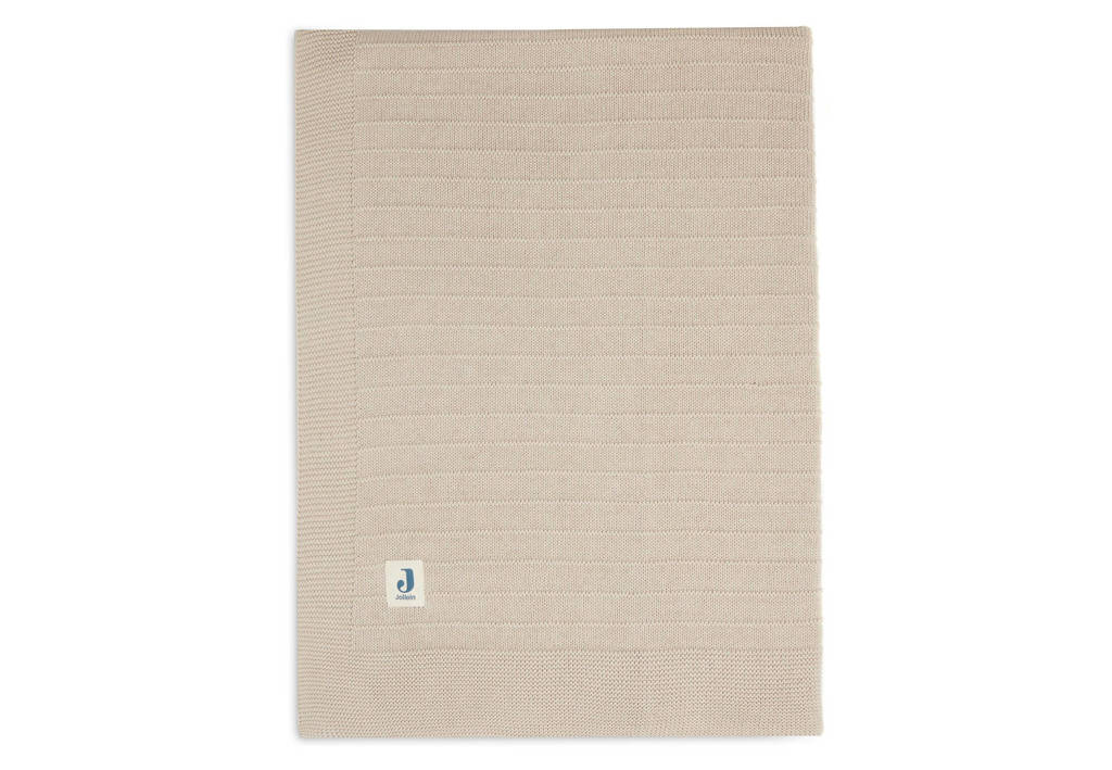 ledikantdeken Pure Knit Nougat