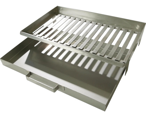 Buschbeck vuurrooster en aslade voor barbecuehaard 46 x 30 x 9 cm