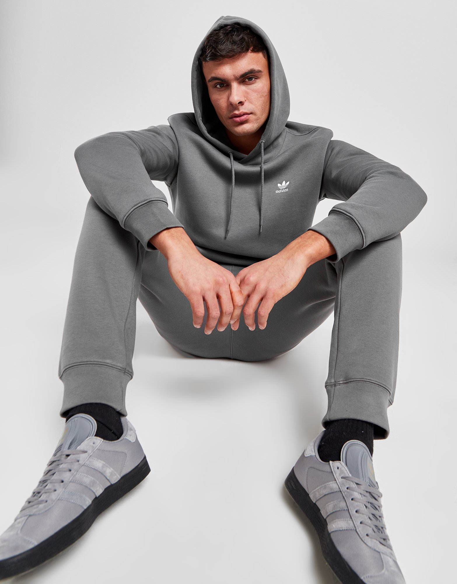 adidas Originals Sweat à Capuche Trèfle Essential Homme
