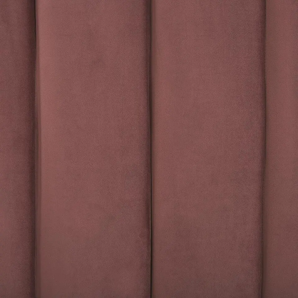 AMBILLOU - Tweepersoonsbed - Roze - 160 x 200 cm - Fluweel