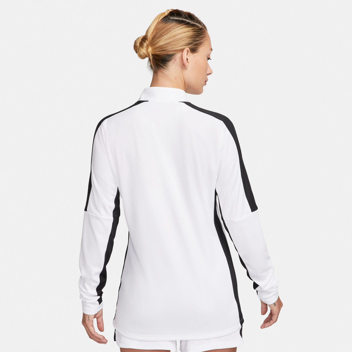 Nike Dri-FIT Academy 23 Trainingstrui 1/4-Zip Dames Wit Zwart