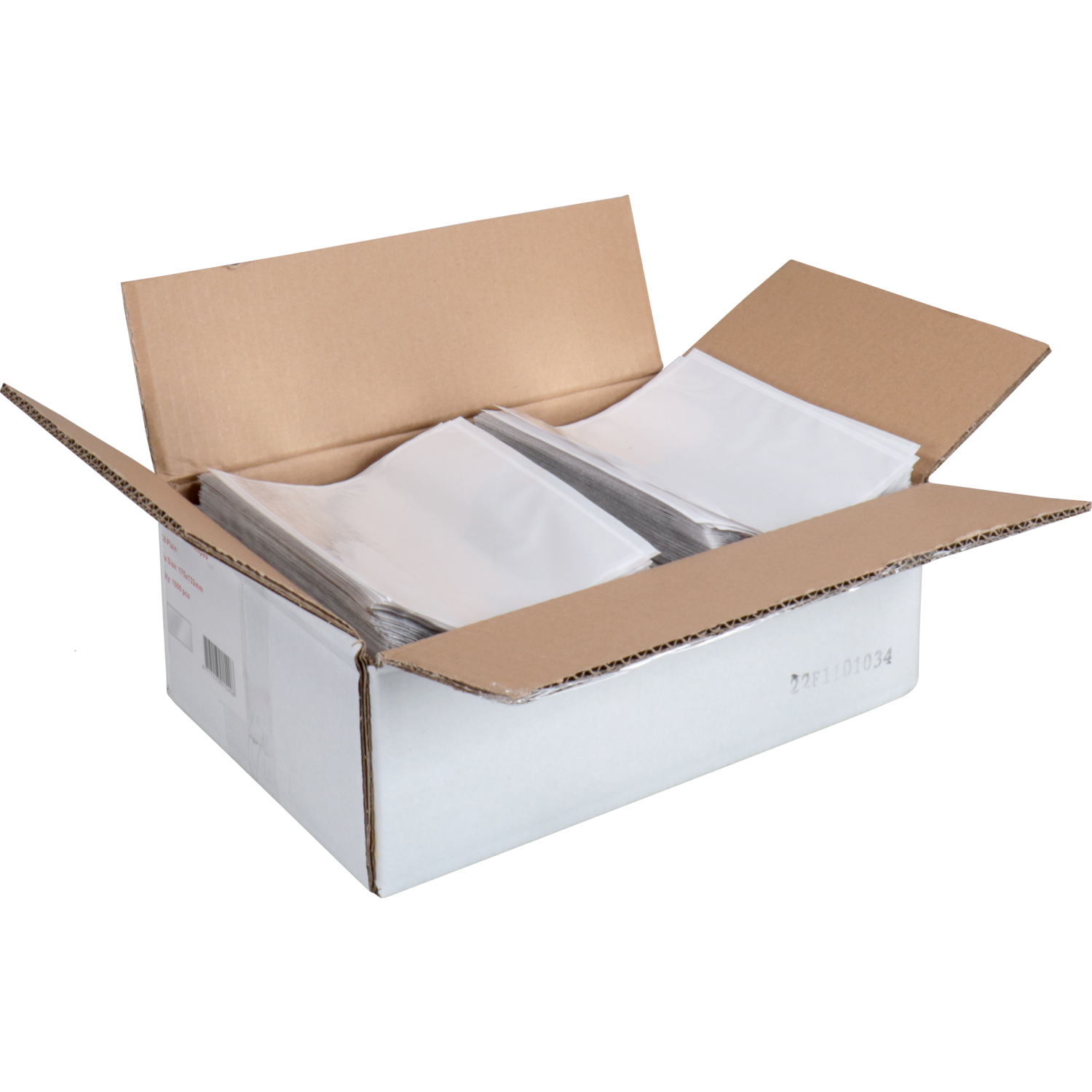 SendProof® Envelop, paklijstenvelop, 165x122mm, A6/C6, zelfklevend, lDPE, transparant