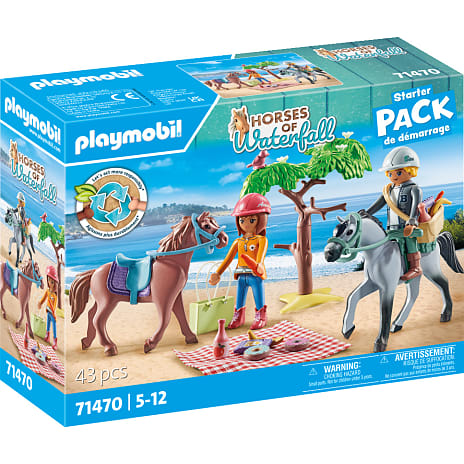 Playmobil 71470 ridetur til stranden