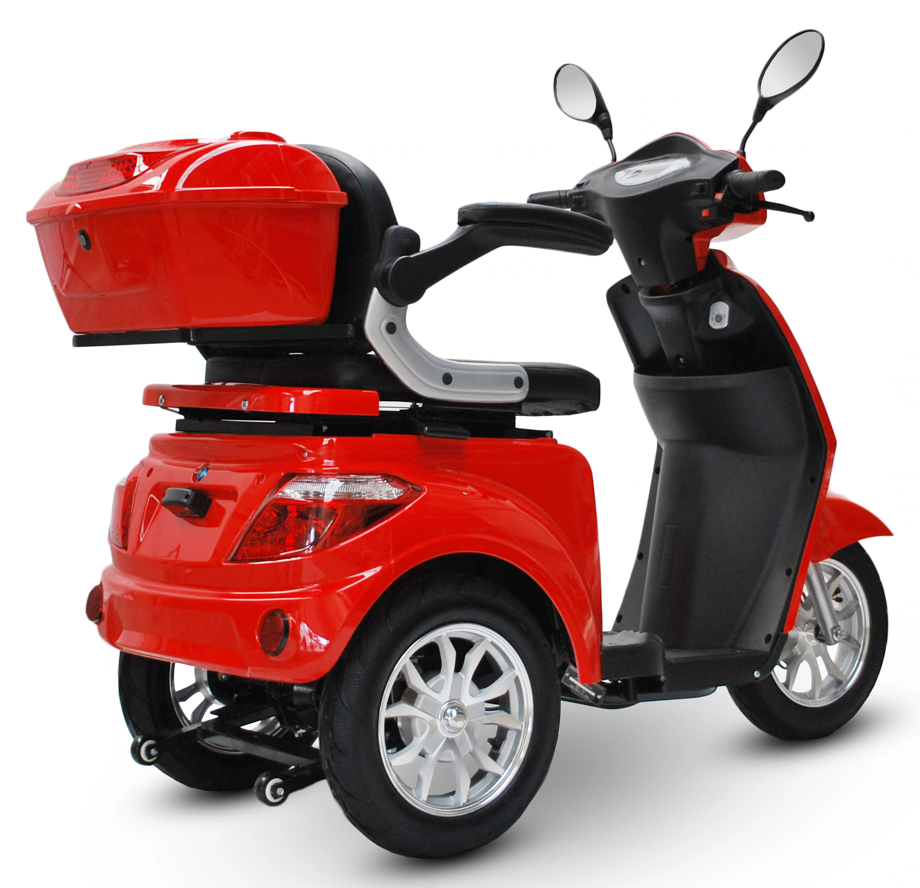 ECO ENGEL 500 Rot, 25 km/h, 1000 Watt Seniorenmobil Elektromobil Seniorenfahrzeuge