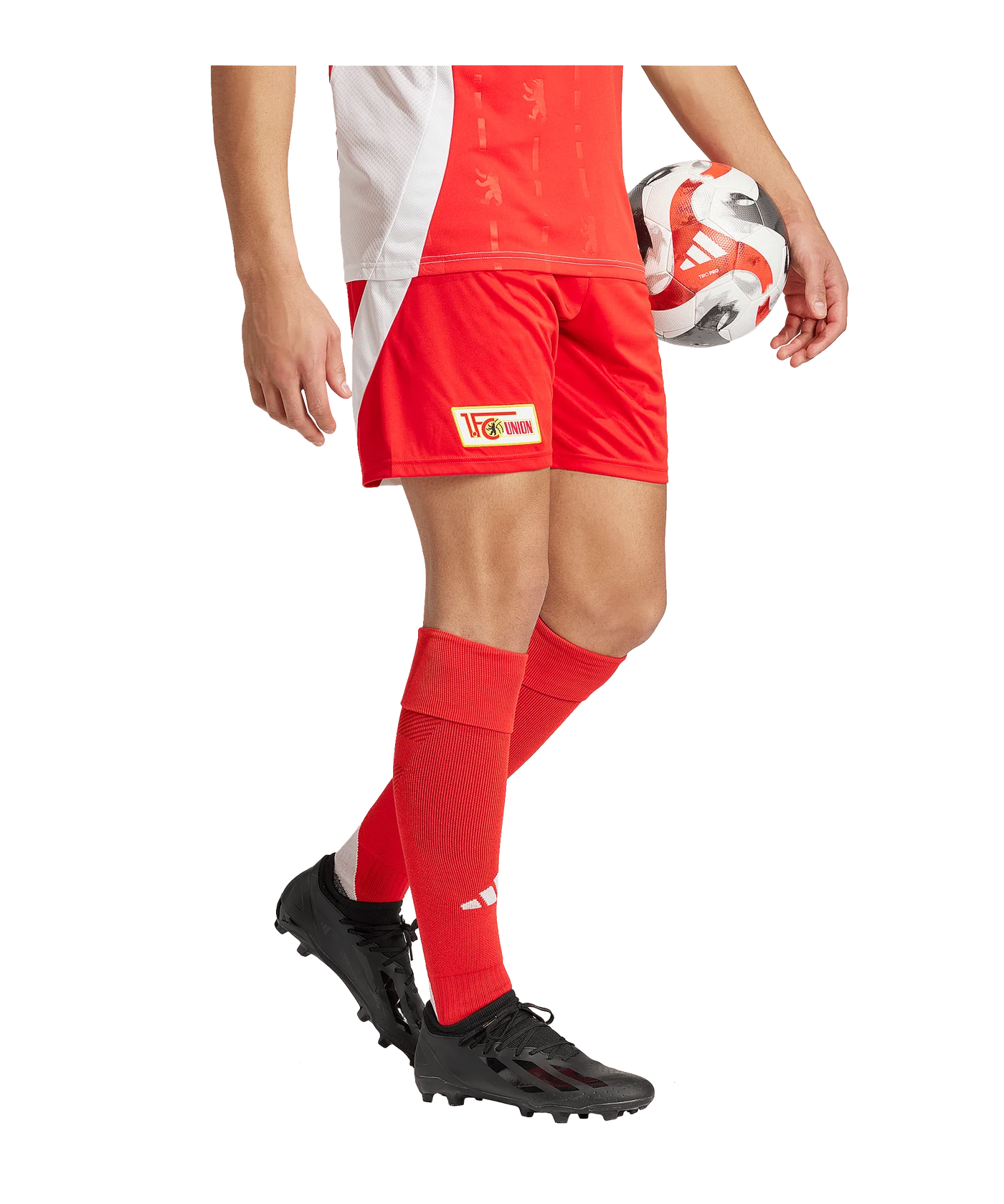 adidas 1. FC Union Berlin Short Home 2024/2025 Rot