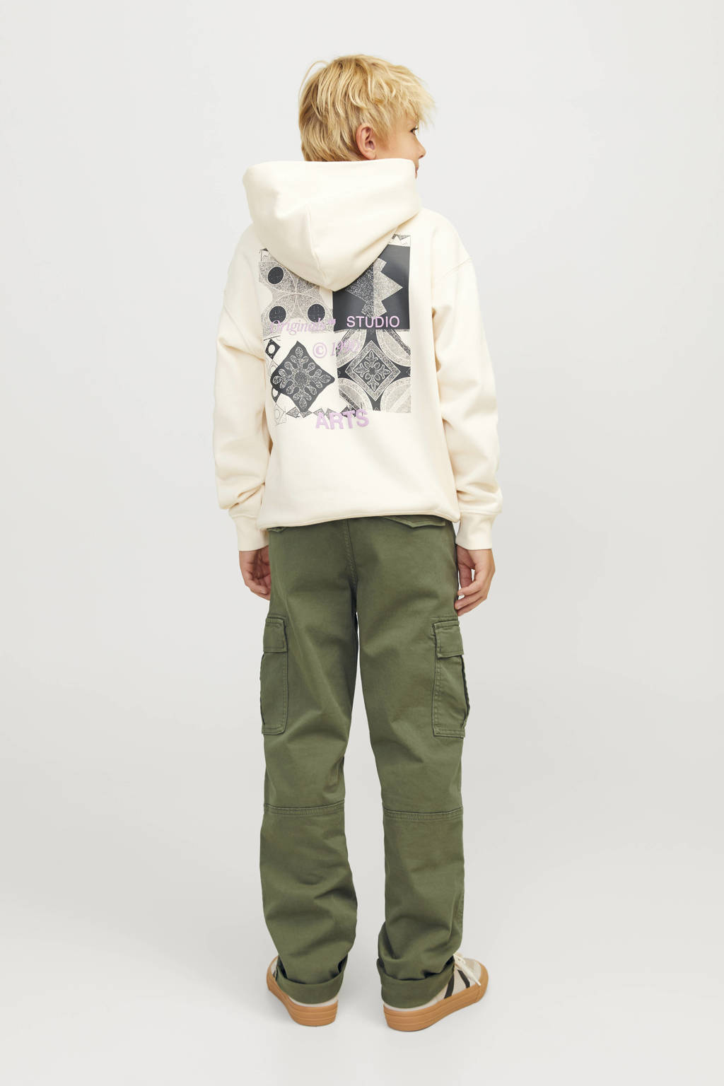 JACK & JONES loose fit cargobroek JPSTKANE JJHARLOW