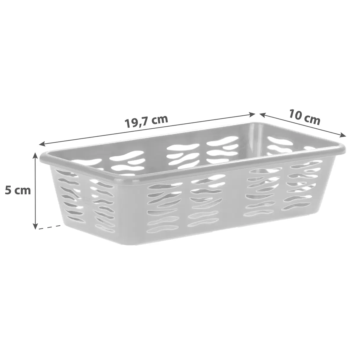Aufbewahrungskorb Zebra XS Homezone anthrazit,weiss