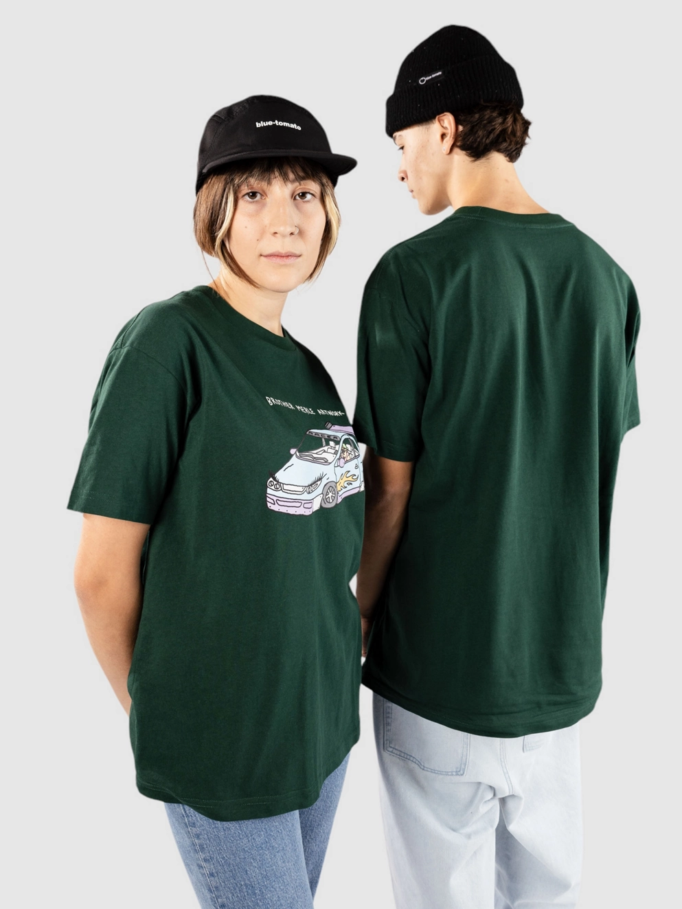 Brother Merle Racer T-Shirt forest green