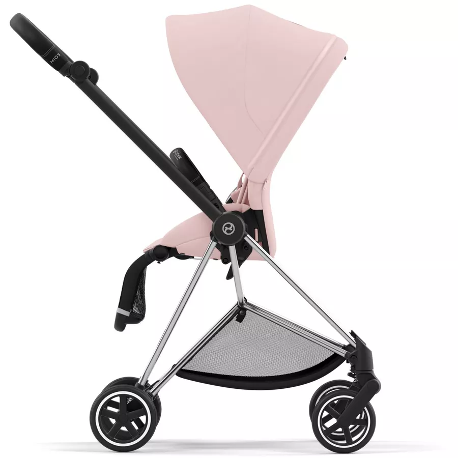 cybex PLATINUM Kombikinderwagen New Mios Chrome Black Peach Pink