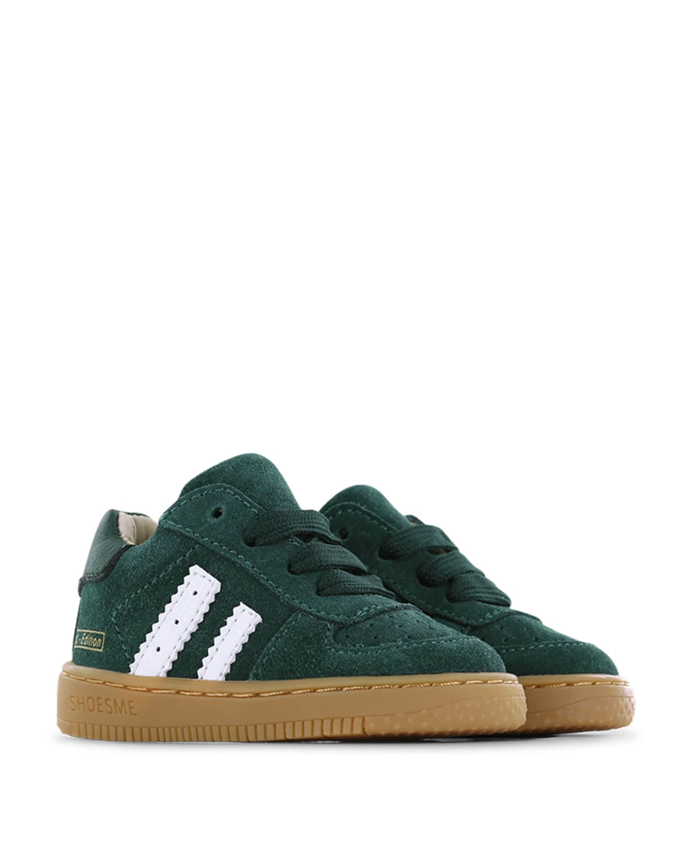 SHOESME jongens veterschoenen groen