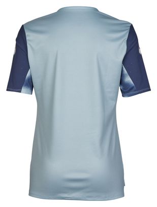 Maillot Manches Courtes Fox Defend Taunt Femme Bleu