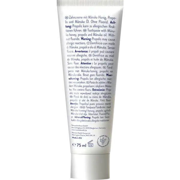 Honig-Propolis Zahncreme ohne Fluorid