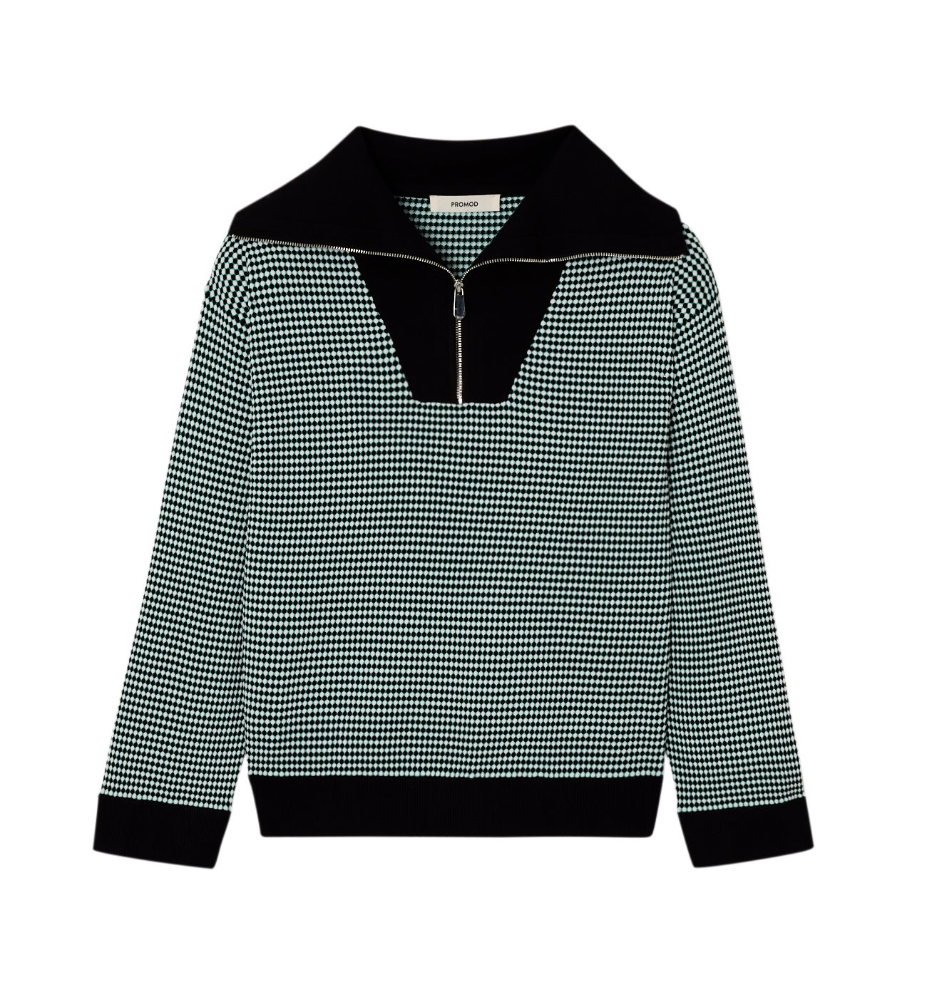 Pull camionneur Femme - Imprimé noir
