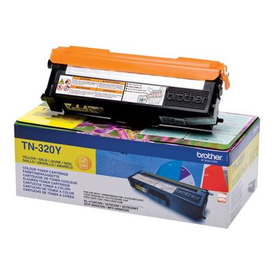 Brother TN320 - jaune - cartouche laser d'origine