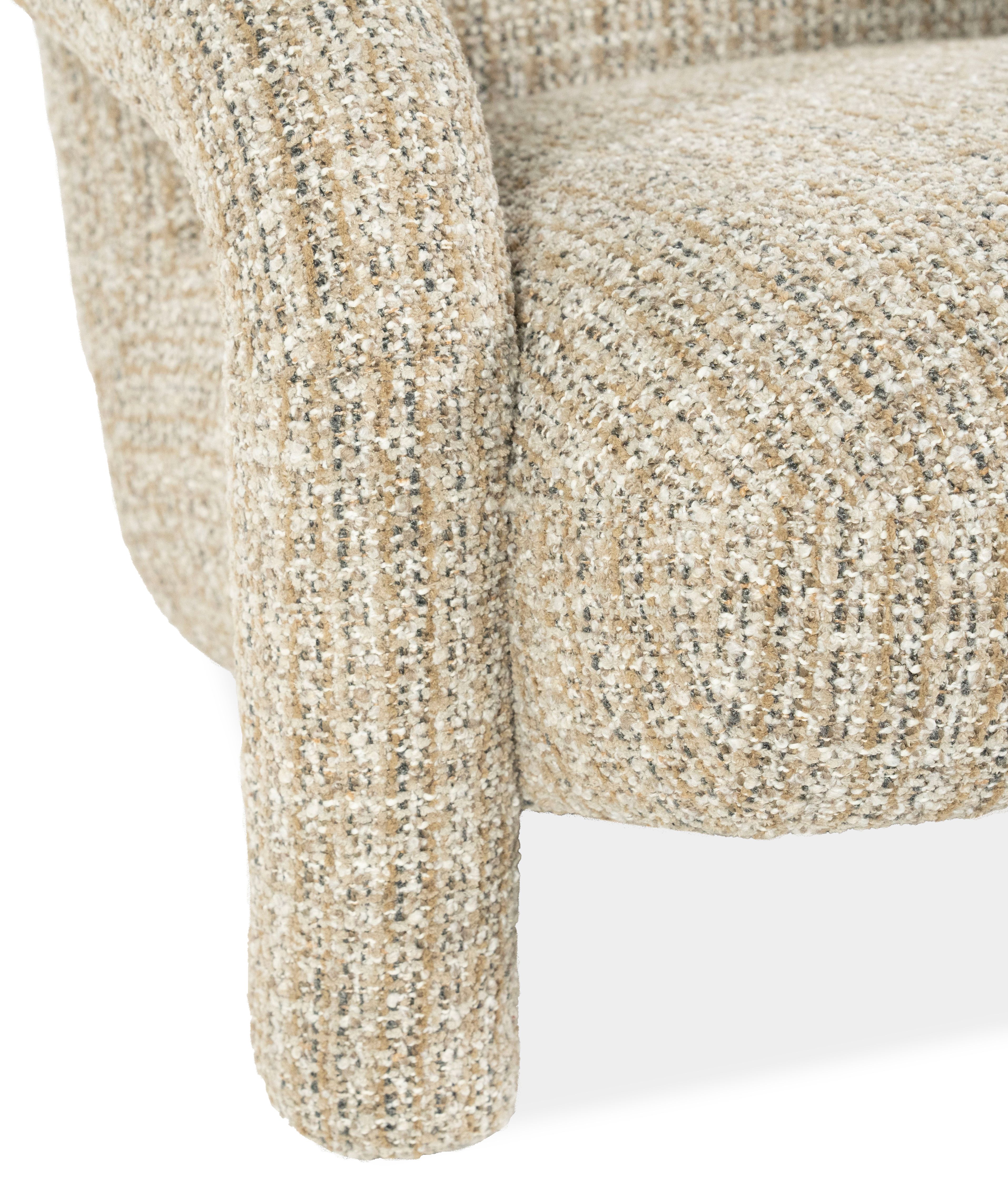 Fauteuil 96315 taupe Monica B87 x D94 x H78 cm
