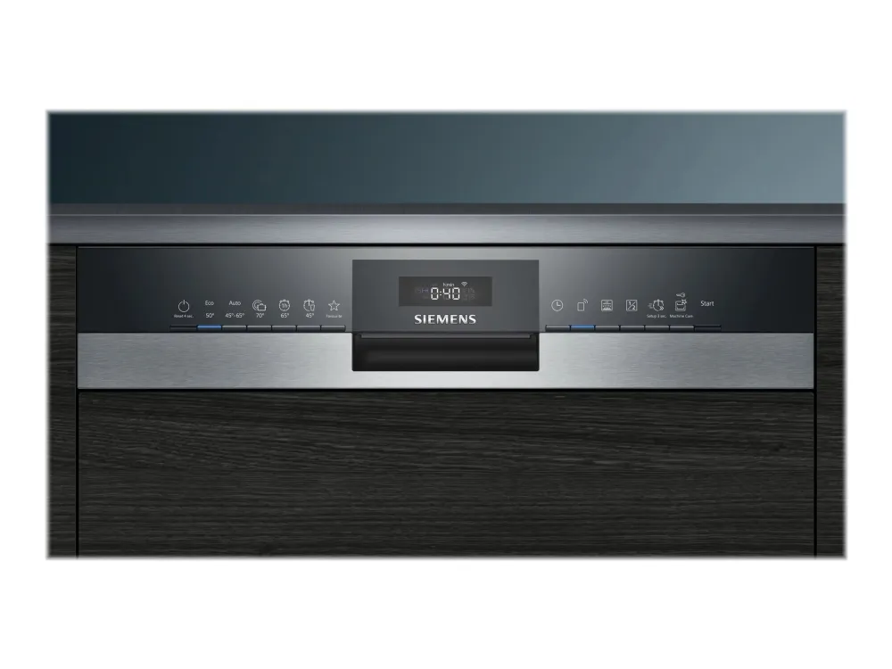 Siemens iQ300 SN53ES14VE Halv integreret opvaskemaskine - Home Connect - HalfLoad - AquaStop - 44 dB