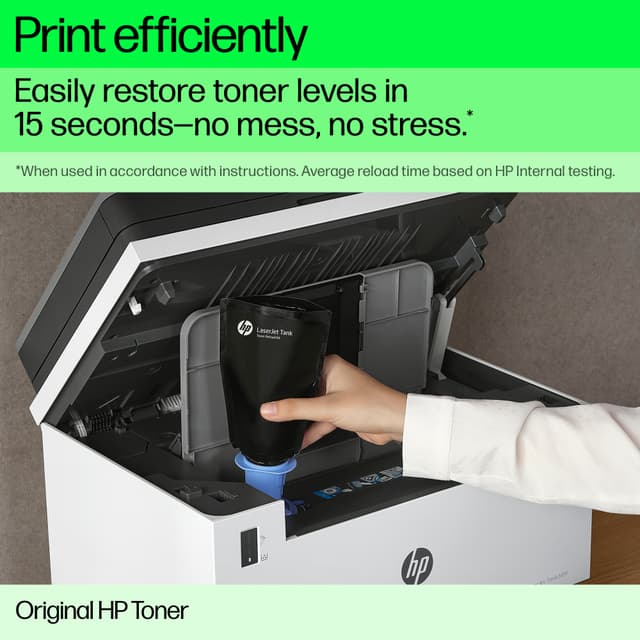 HP LaserJet Tank 153A toner (sort)