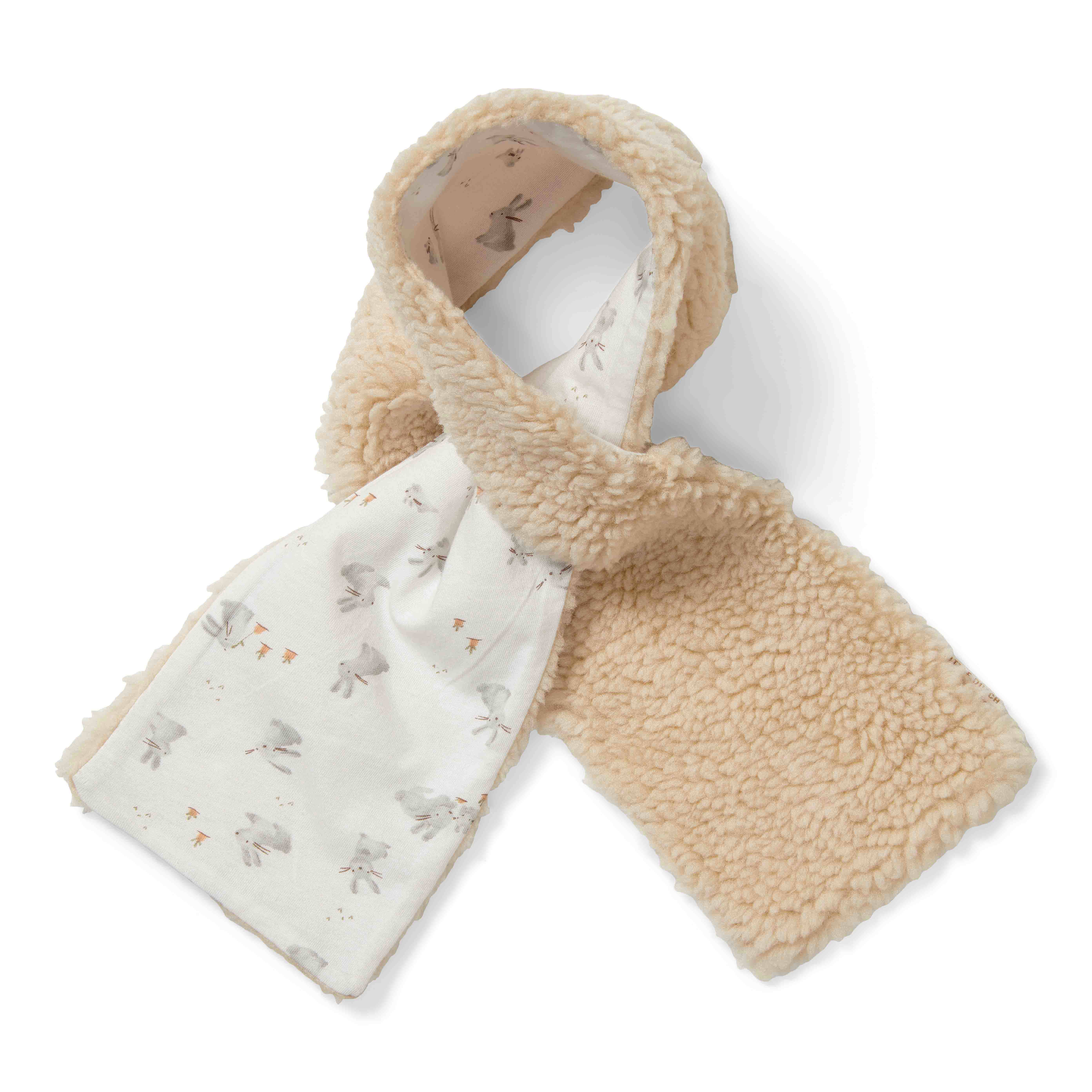 Little Dutch reversible teddy sjaal Sand
