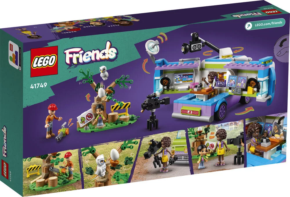 LEGO®FRIENDS 41749 - LE CAMION DE REPORTAGE