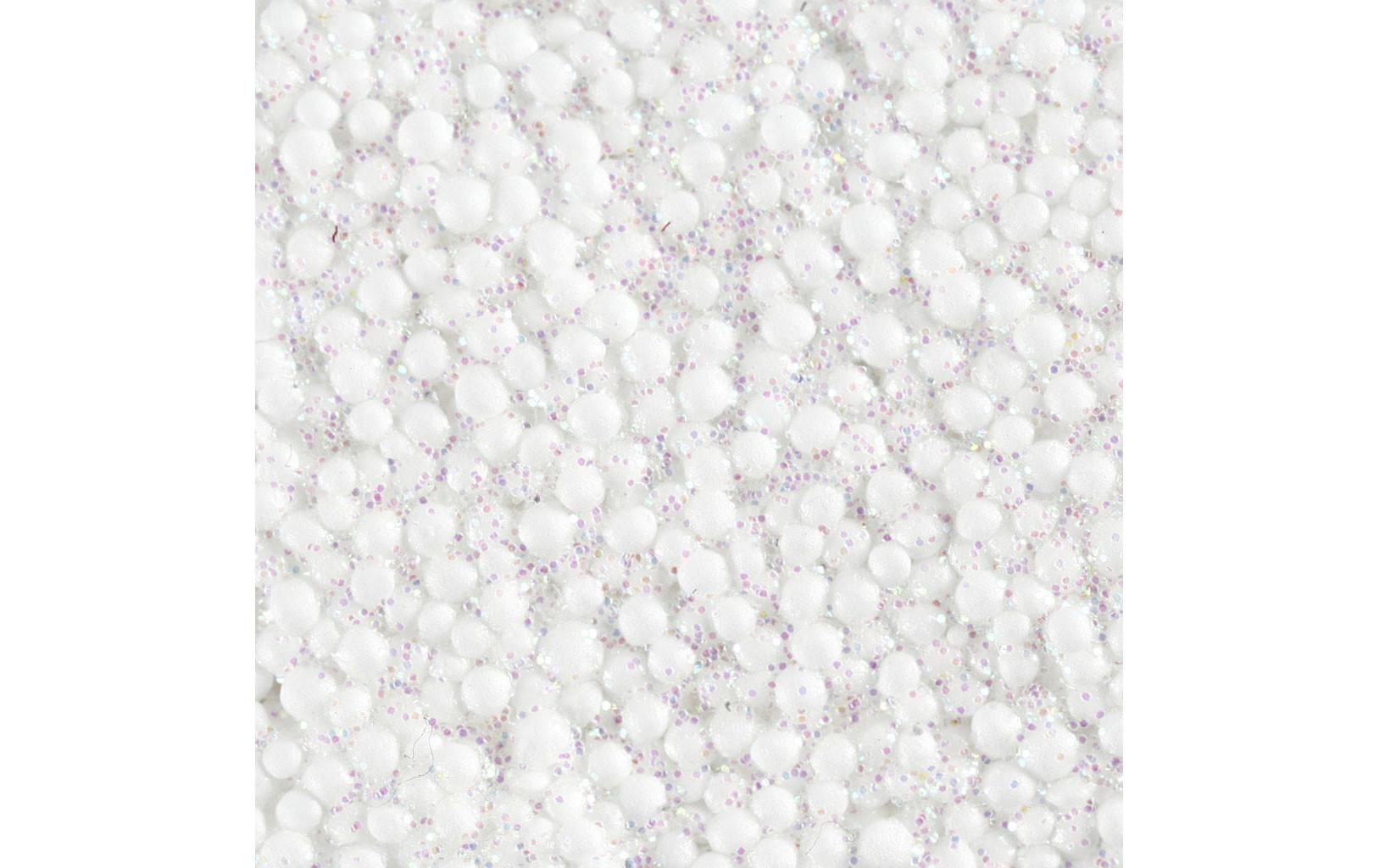 Modelliermasse Foam Clay 35 g Fluoreszierend WeissSelbsthärtende Modelliermasse mit winzigen Styroporkügelchen