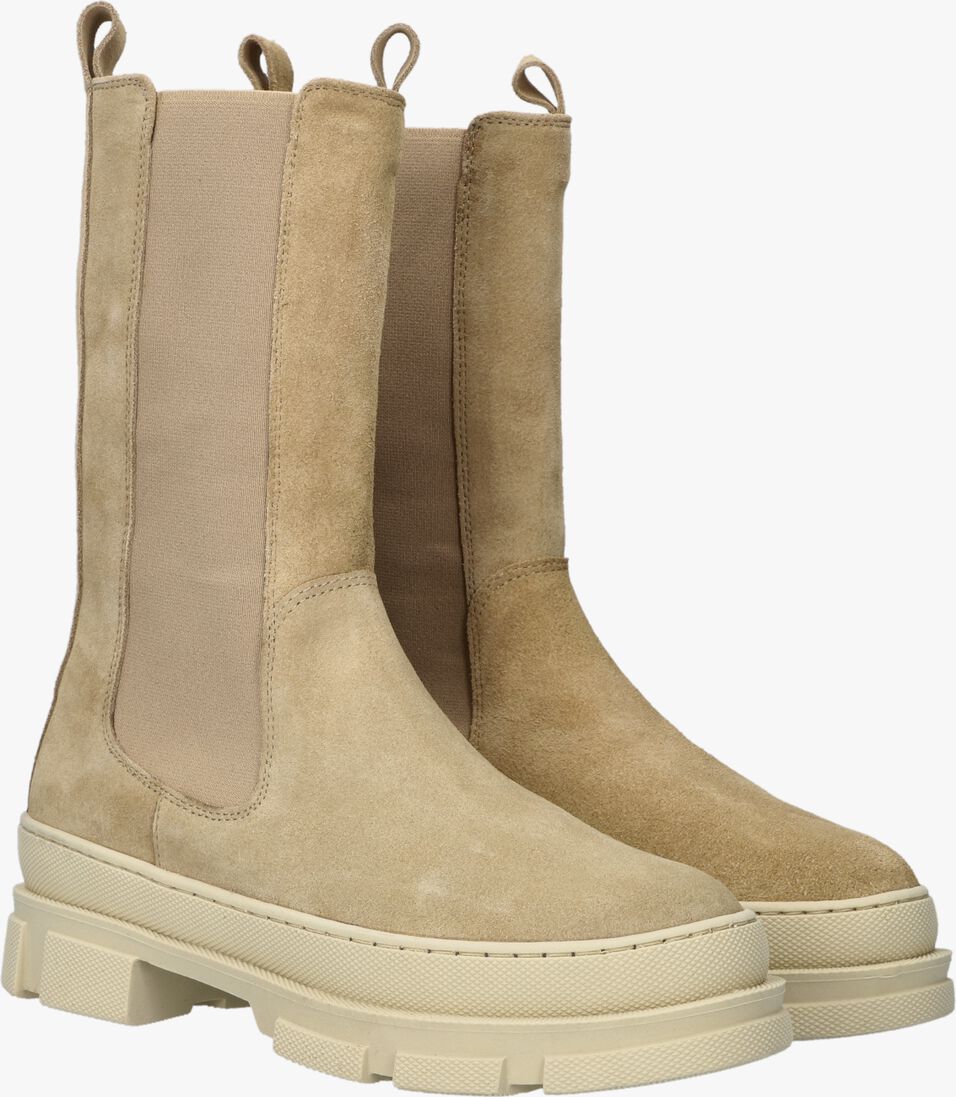 WYSH beige wysh chelsea boots anna