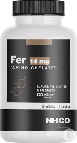 NHCO Fer 14mg 84 Gélules
