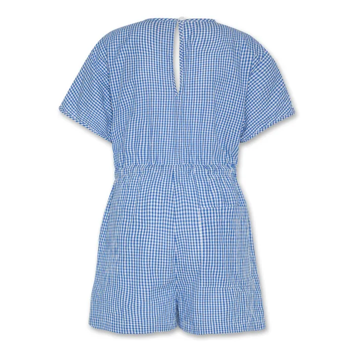 AO76 Combishort Carreaux Youri | Bleu