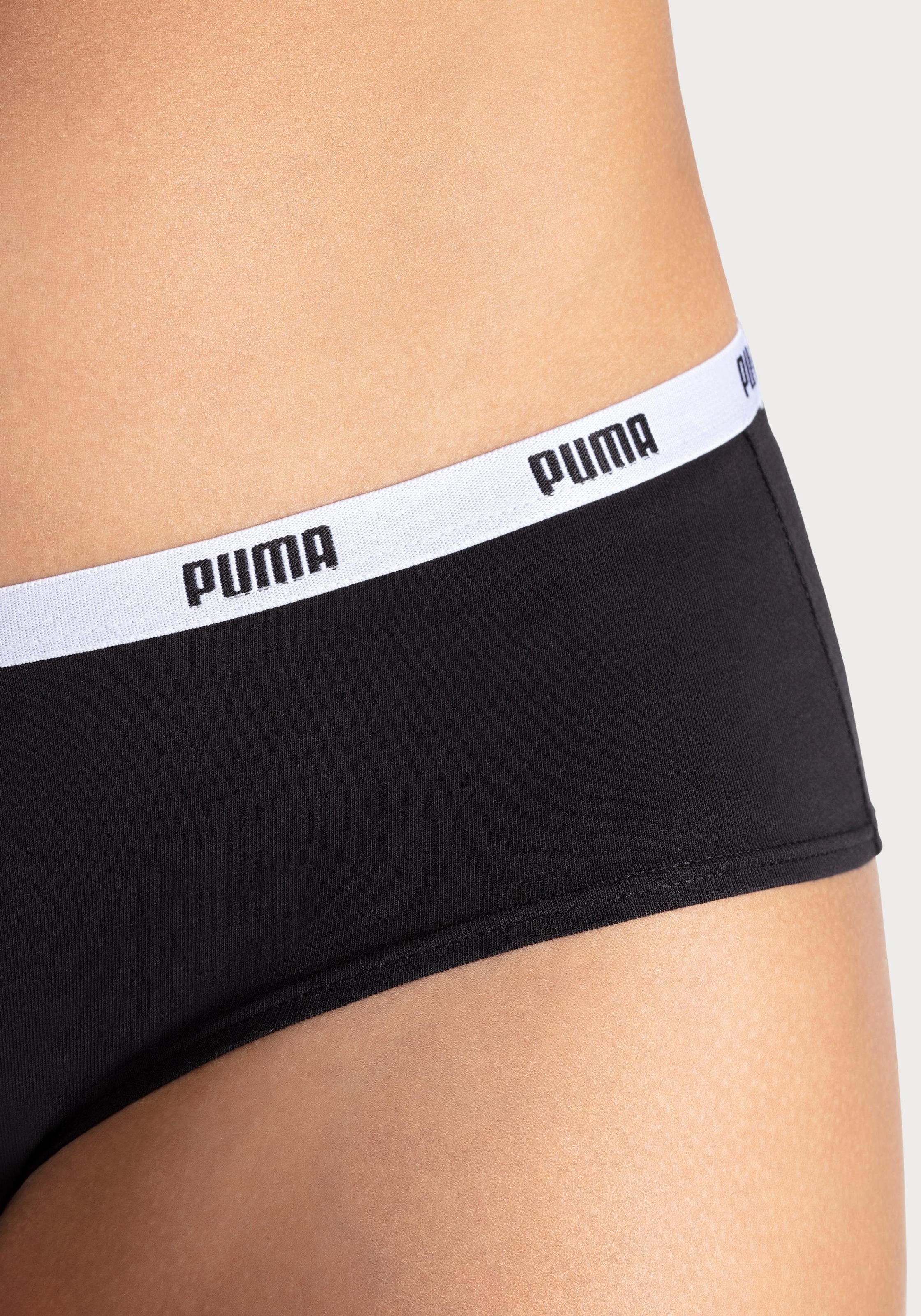 PUMA Hipster, 3er-Packer Packung, mit Logobund