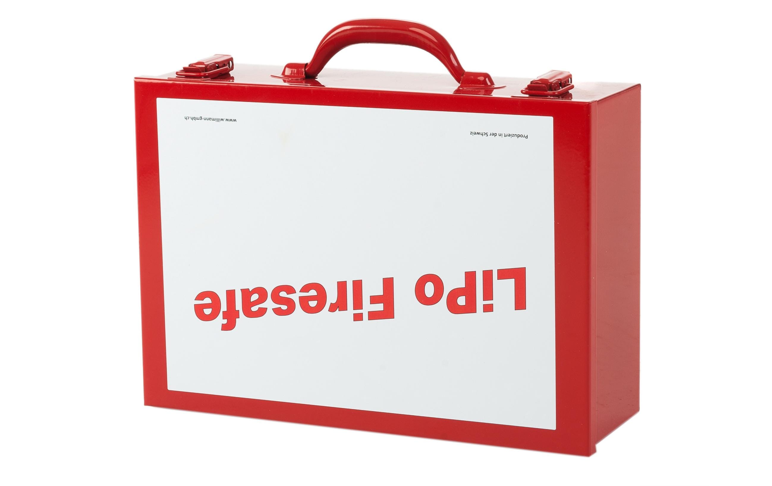 LiPo-Firesafe Typ 01 340 x 260 x 110 mm<br>Für sicheres Transportieren und Lagern von LiPo-Akkus
