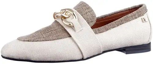 Babouche beige/taupe combi Pien-45 - maat 44 instapper beige/taupe combi - maat 44 Calandschoen