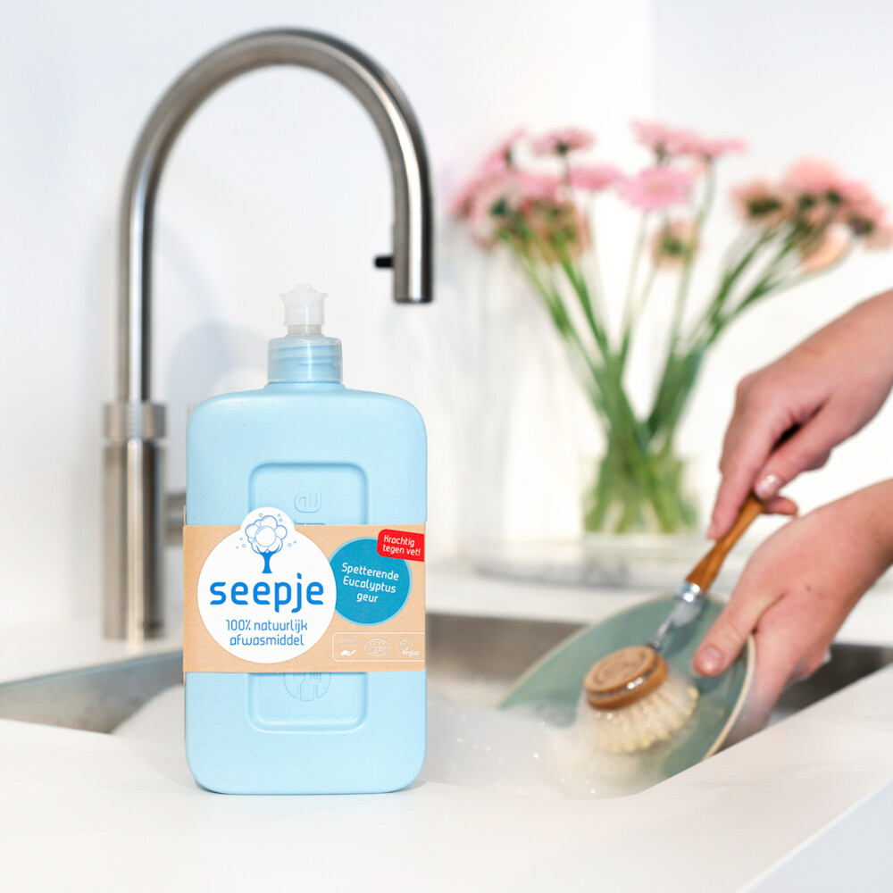 Seepje Afwasmiddel Spetterende Eucalyptus500 ml