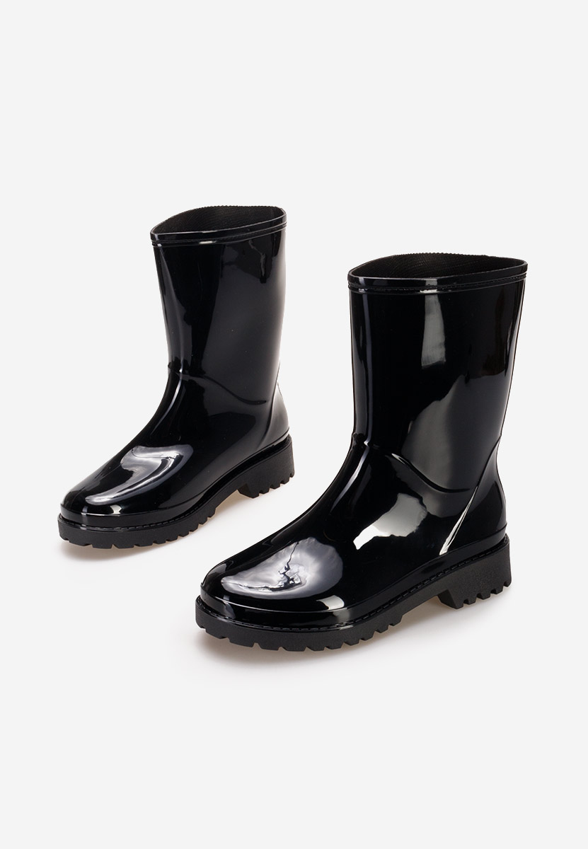 Bottes en caoutchouc noires Barissa