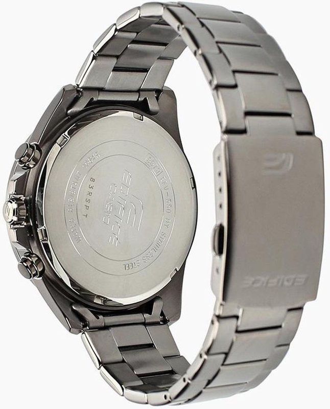 Casio - EDIFICE - Chronograaf Polshorloge - Zwart - Materiaal: Staal