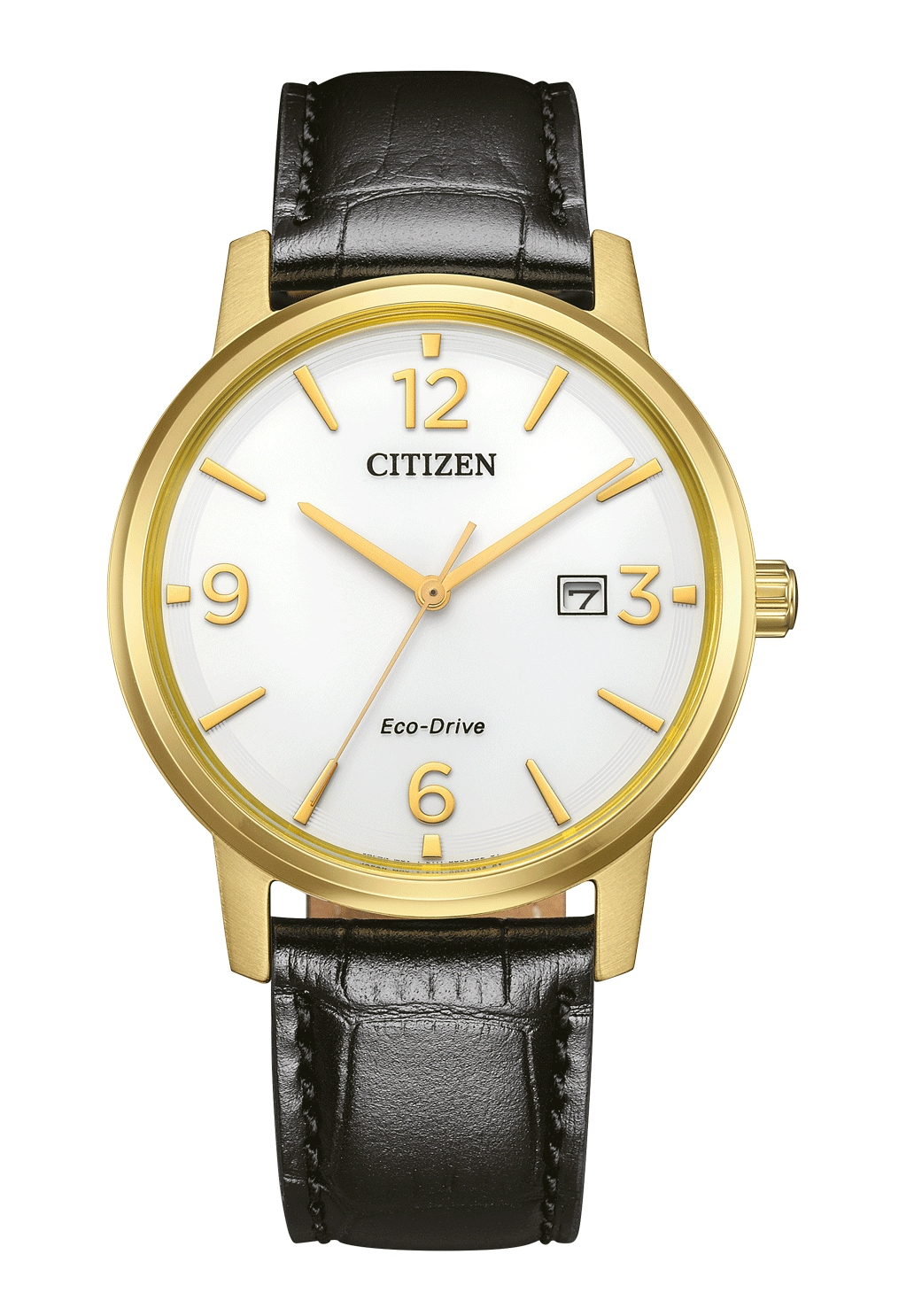 Citizen Eco Drive Pair Herrenuhr gold BM6756-01A