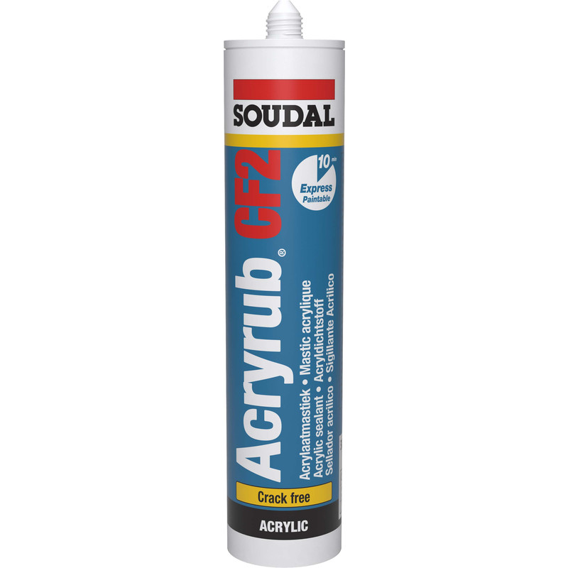 Soudal acryrub CF 2 Wit 310ml