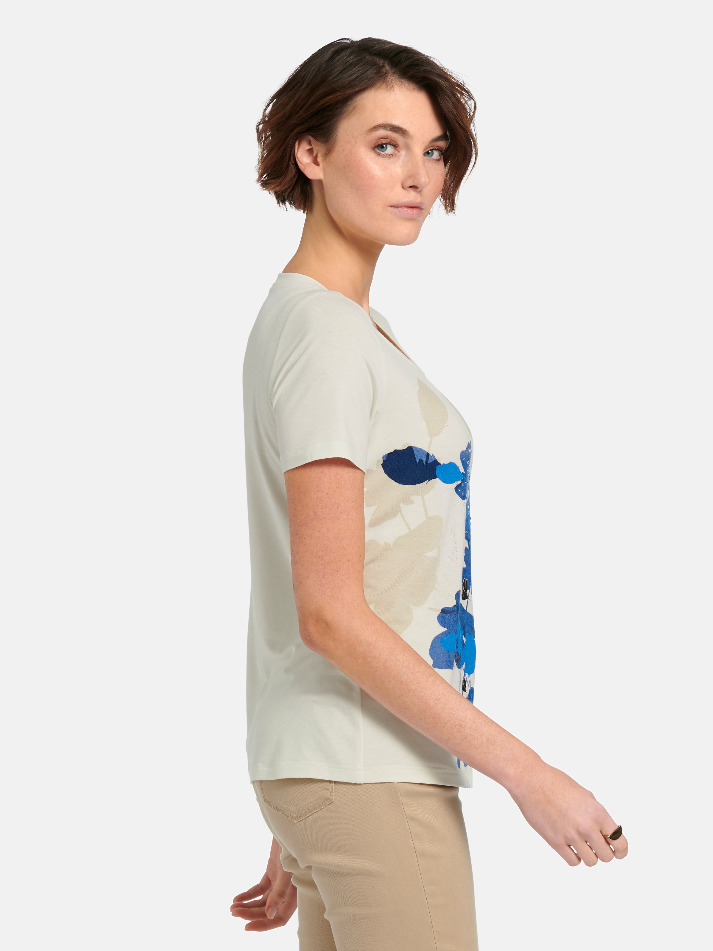 Rundhals-Shirt