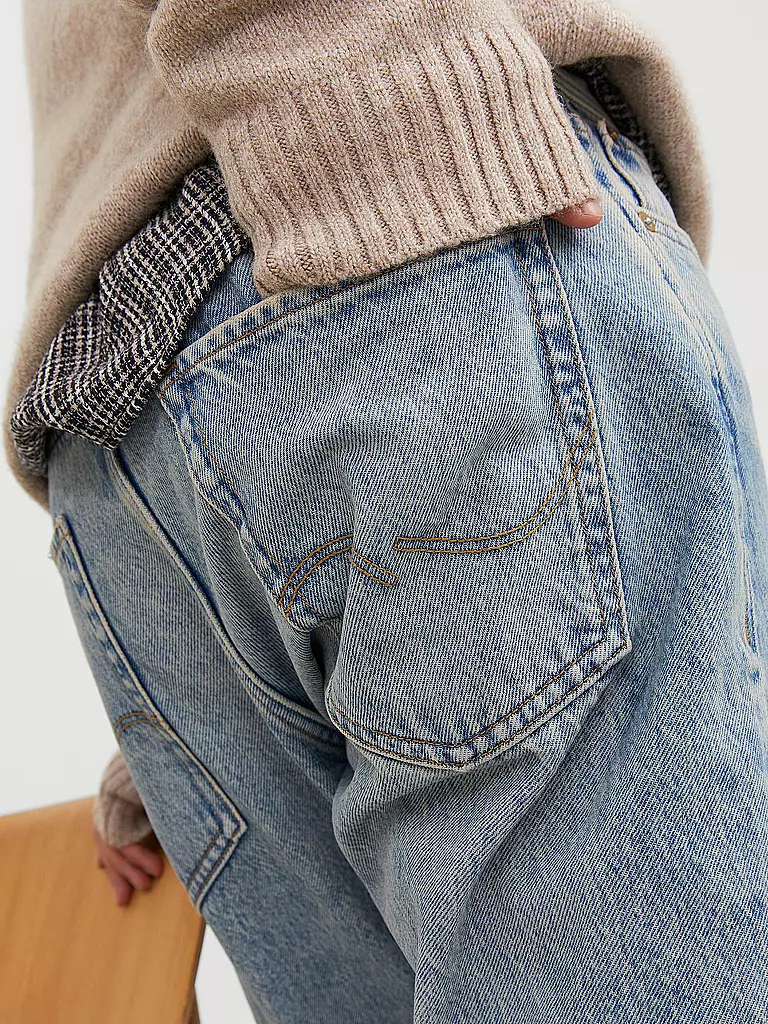 JACK & JONES Jeans Relaxed Fit JJICHRIS hellblau