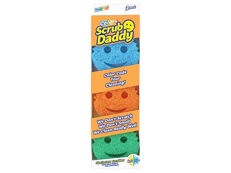 Scrub Daddy Schwamm, 3 Stück Der Putzschwamm aus Shark Tank USA